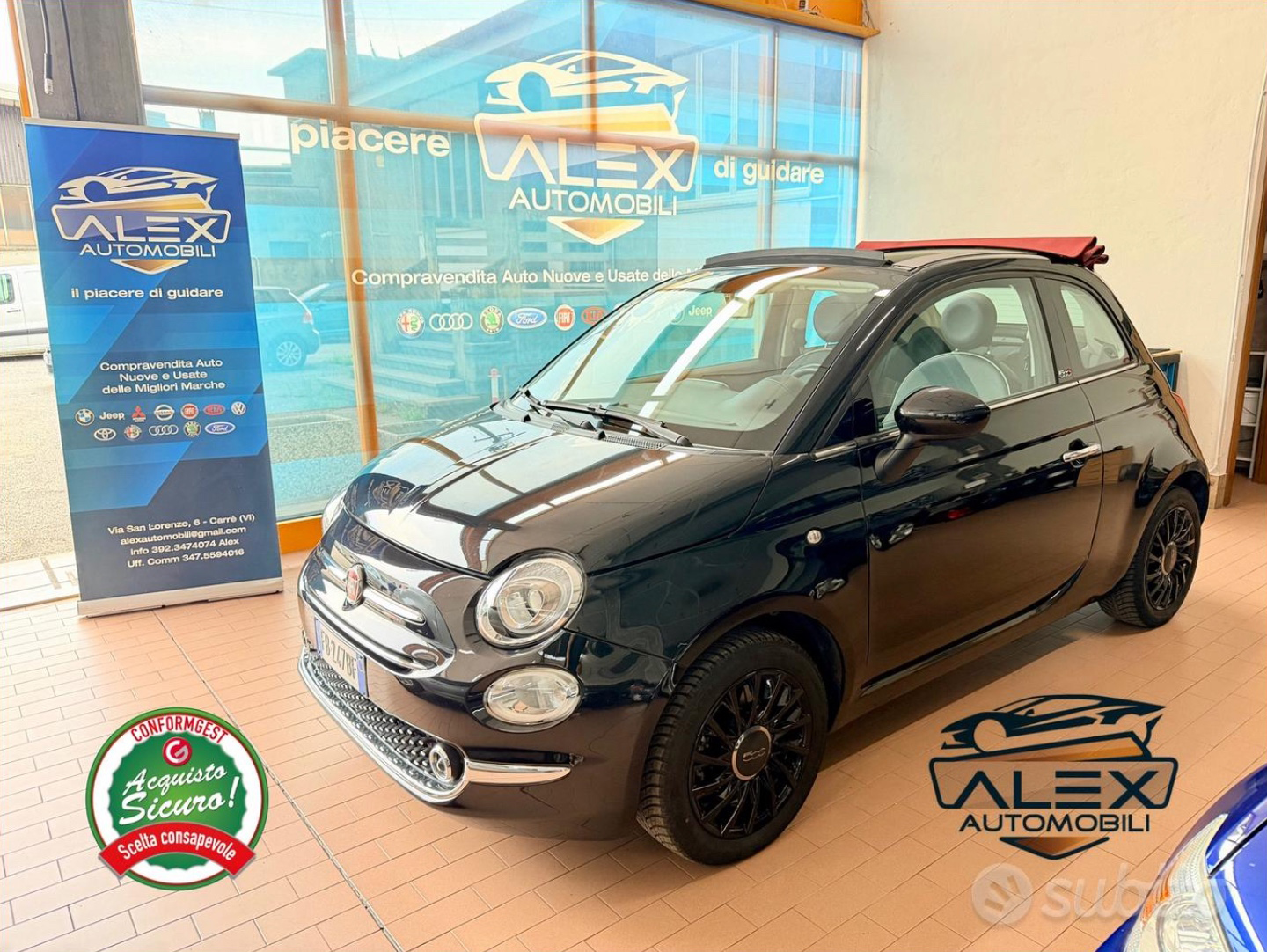 500 usata carrè
